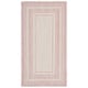preview thumbnail 89 of 140, SAFAVIEH Courtyard Vickie Indoor/ Outdoor Waterproof Patio Backyard Rug 2' x 3'7" - Ivory/Pink