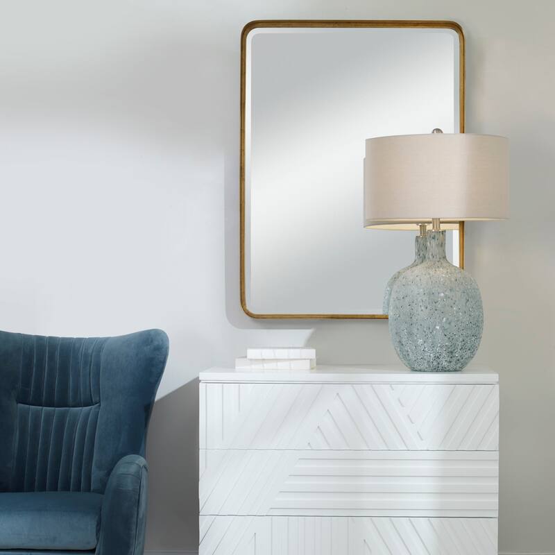 Uttermost Crofton 40" x 30" Rectangular Large Inset Framed Vanity