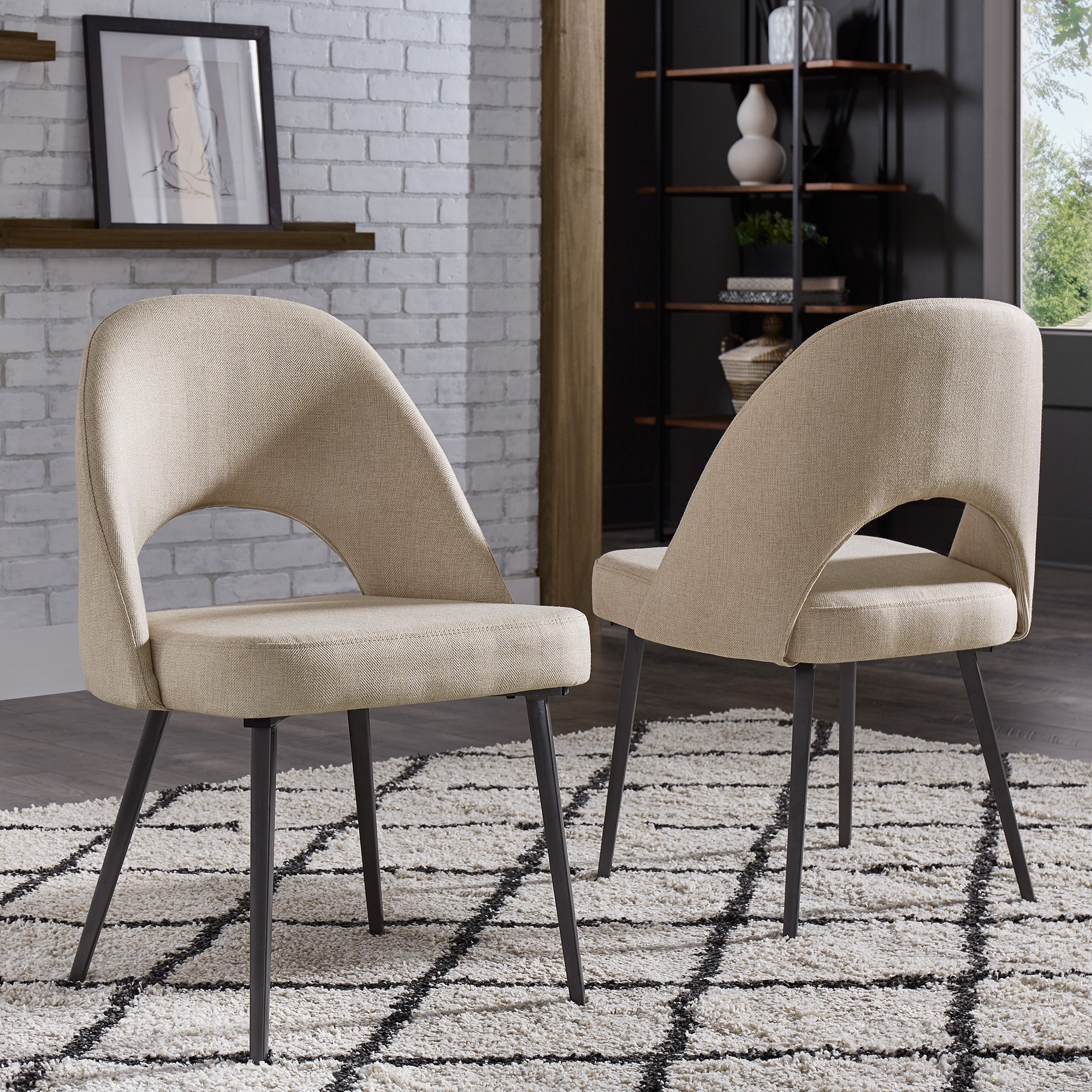 Pretor upholstered deals dining chair