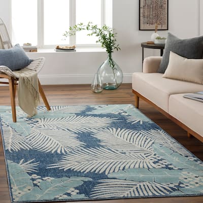 Livabliss Jona Tropical Indoor/ Outdoor Area Rug