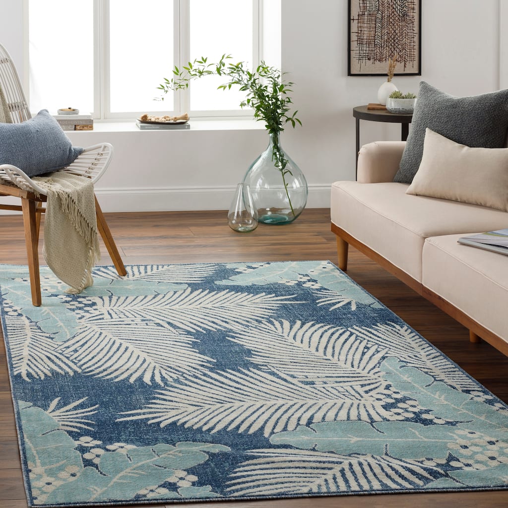 Livabliss Jona Tropical Indoor/ Outdoor Area Rug