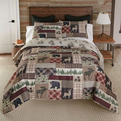 Donna Sharp Wilderness Pine Polyester Comforter Set