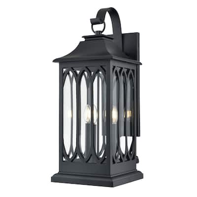 Millennium Lighting 88103 Mallorey 3 Light 29" Tall Outdoor Wall