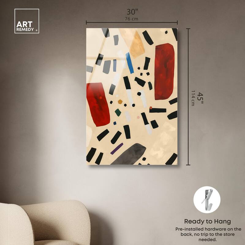 Mindscape Mosaic II Acrylic by Art Remedy, Ready to Hang