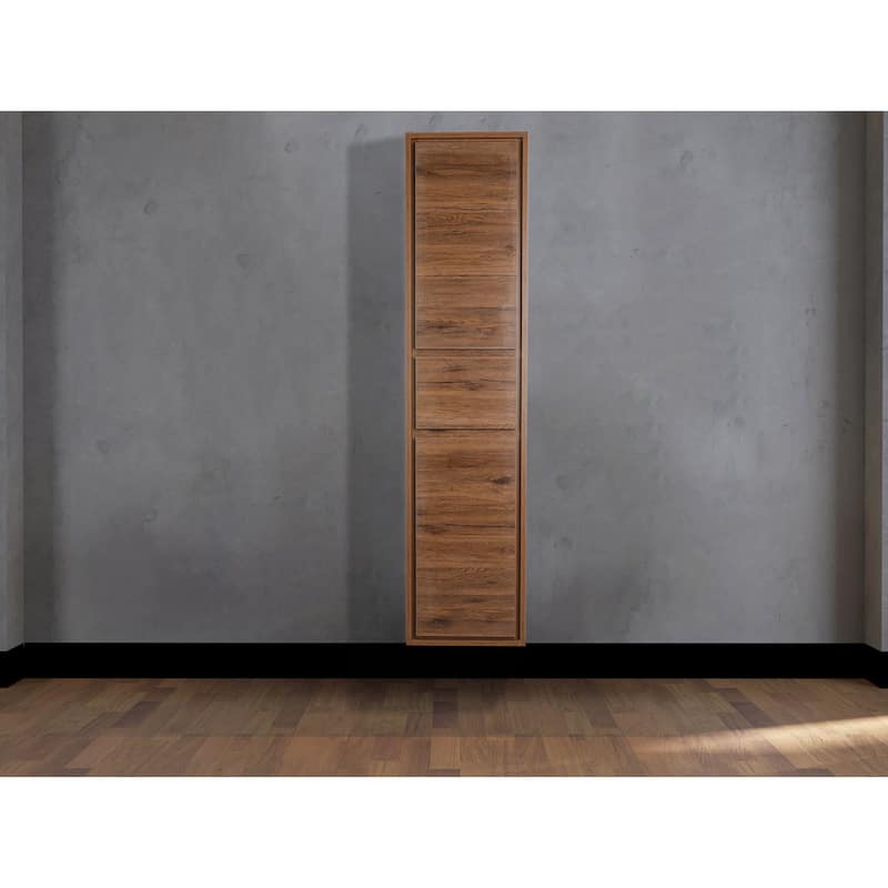 Morava 16'' Wall Mounted Linen Cabinet
