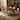 7-Piece Solid Wood Extendable Dining Table with 6 Upholstered Chairs