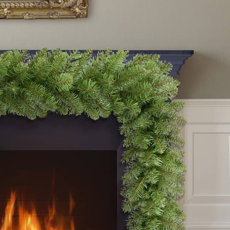 Puleo International 20' x 10" Berkshire Fir Artificial Garland