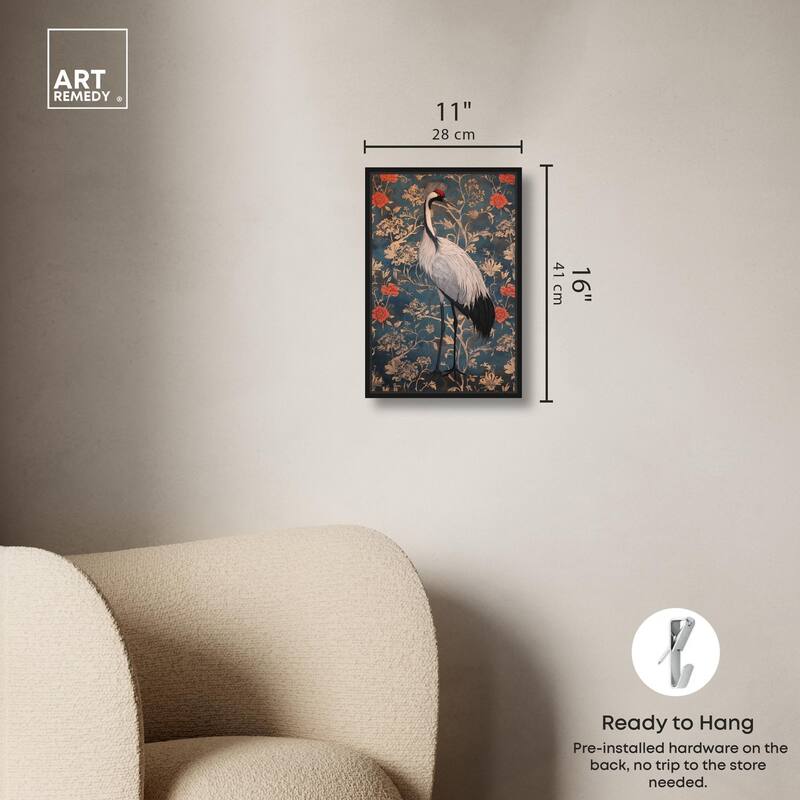 Botanical Bird I Canvas by Art Remedy