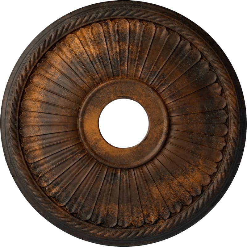 20 1/8"OD x 3 7/8"ID x 1 7/8"P Berkshire Ceiling Medallion
