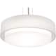 Option Satin Nickel / Linen White / White
