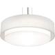 Option Satin Nickel / Linen White / White