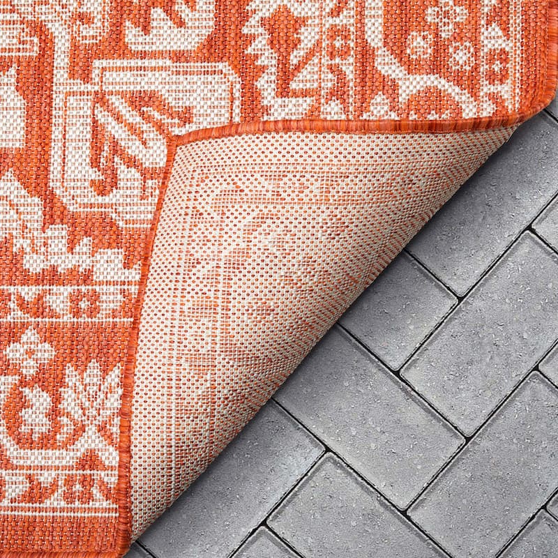 Well Woven Lia Celesine Persian Oriental Indoor Outdoor Area Rug