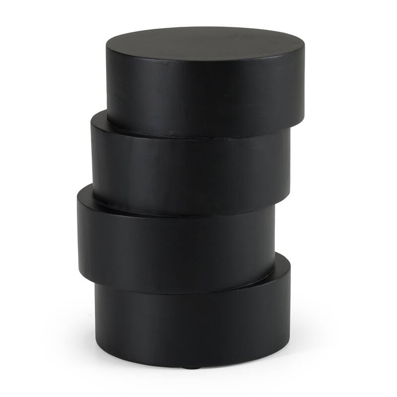 Modrest Grove Modern Black End Table
