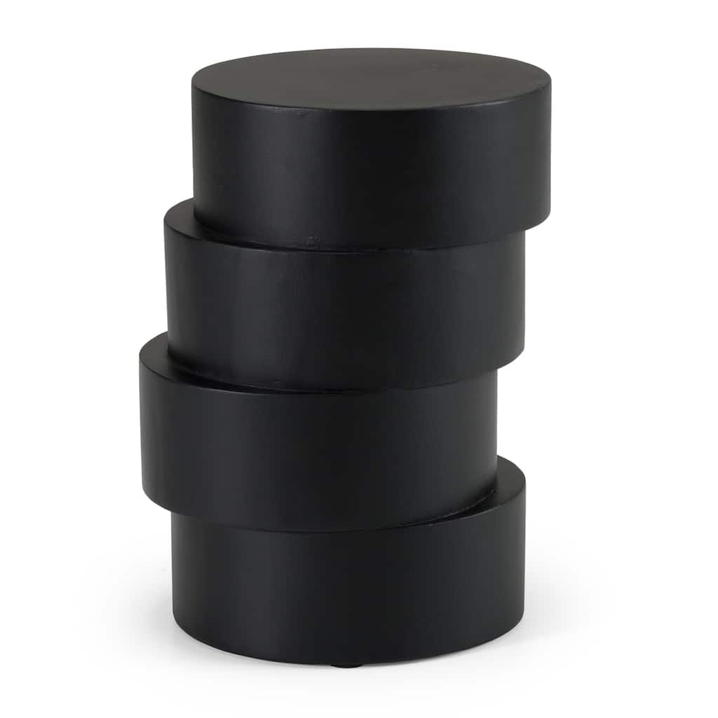 Modrest Grove Modern Black End Table
