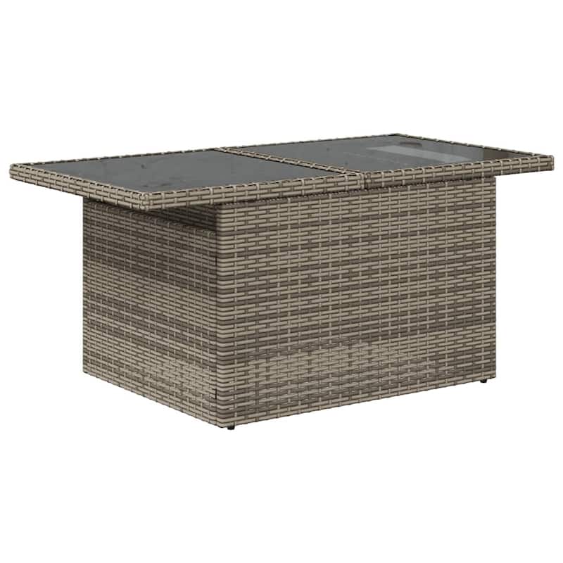 7-Piece Modular Patio Sofa Set - 21.7 x 39.4 x 28.7 in