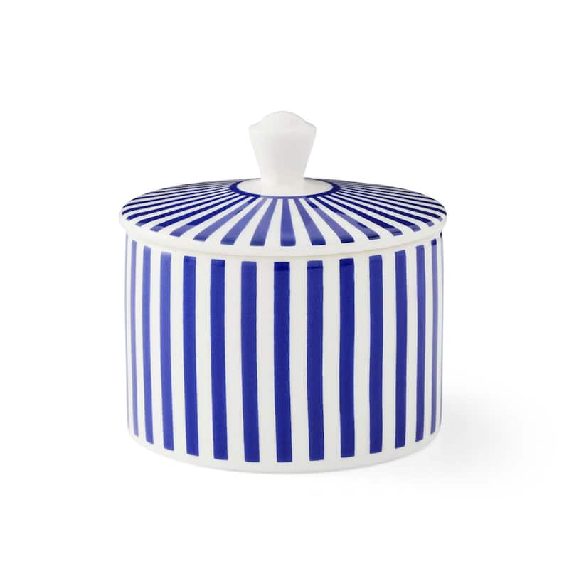 Spode Steccato Covered Sugar Bowl with Lid - 10 fl.oz - 10 fl.oz
