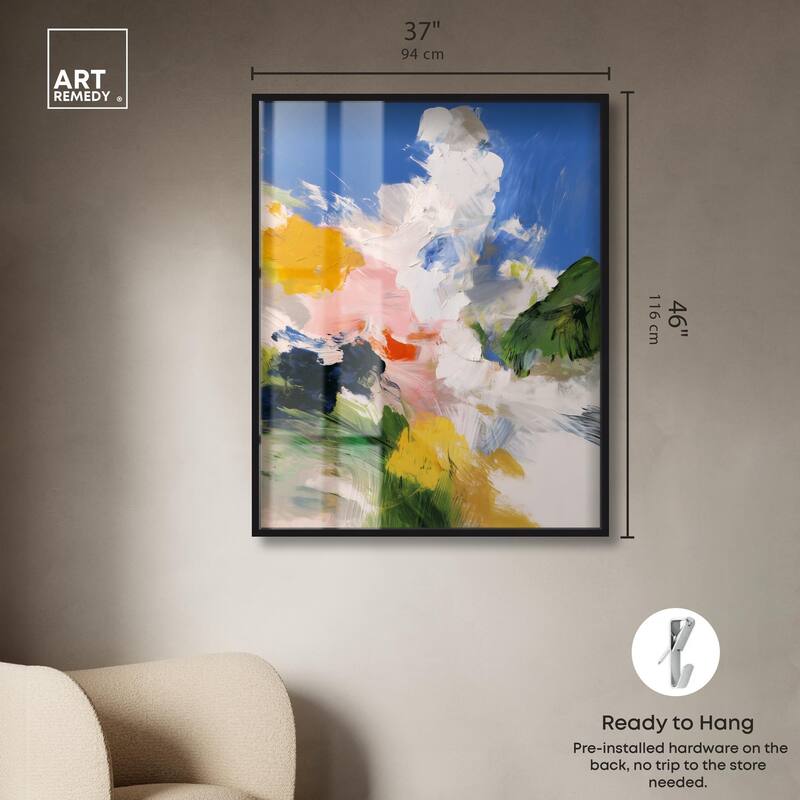 Clouds and Color II Shadowbox by Art Remedy