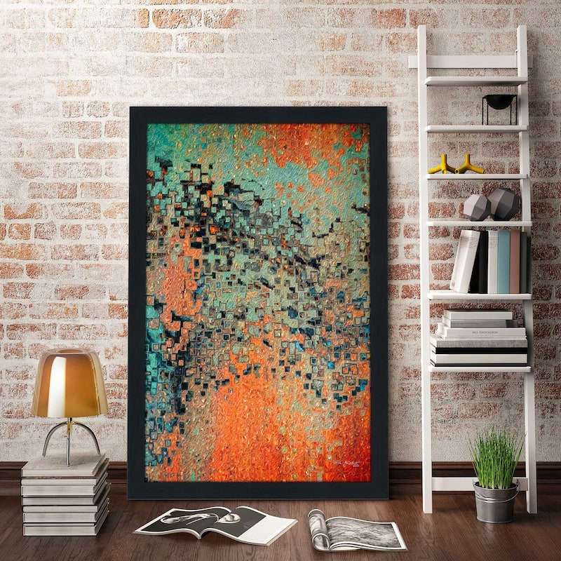 "Luke 11 9 Discover Jesus" by Mark Lawrence Print on Acrylic