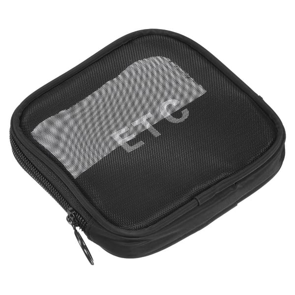 Mesh Toiletry Bag, Mesh Makeup Bag Cosmetic Bag Mesh with Zipper Pouch  Portable for Home Travel Accessories - On Sale - Bed Bath & Beyond -  36629580