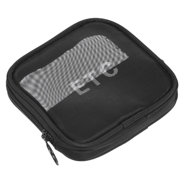 Mesh discount makeup pouch