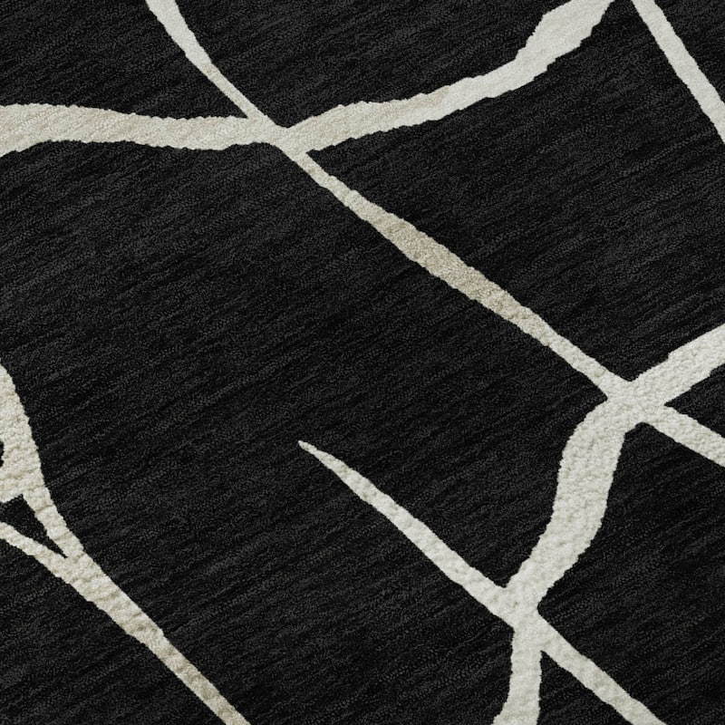 Premium Washable Super Soft Contemporary Webby Mayfield Rug