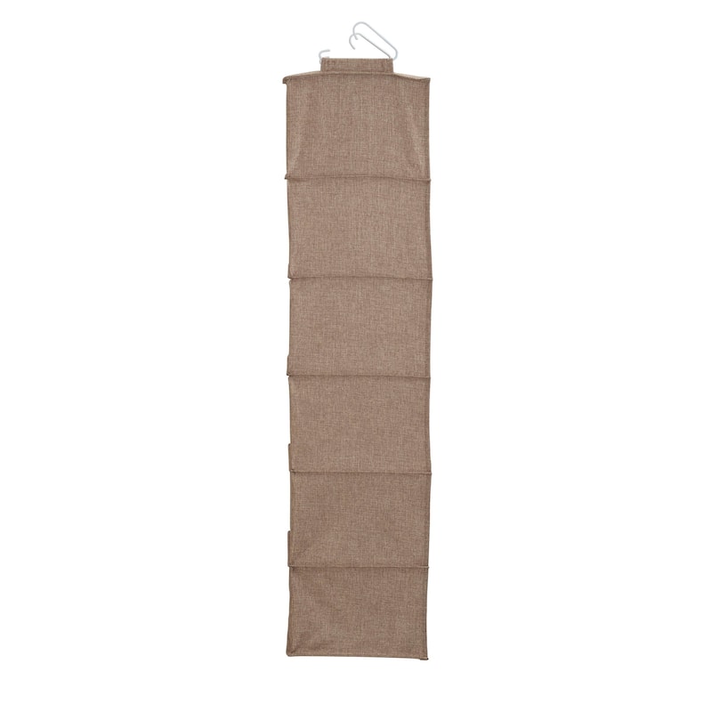 Household Essentials 6 Shelf Hanging Closet Organizer