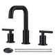 preview thumbnail 6 of 23, WOWOW 8-inch Dual Handle Widespread Bathroom Faucet Oil Rubbed Bronze