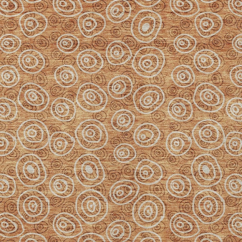 HomeRoots Geometric Transitional Rectangle Outdoor Rug
