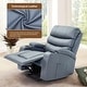preview thumbnail 38 of 53, Oversized Power Lift Recliner Chair with Massage & Heat, PU Leather, USB Port, Cup Holders & Pockets