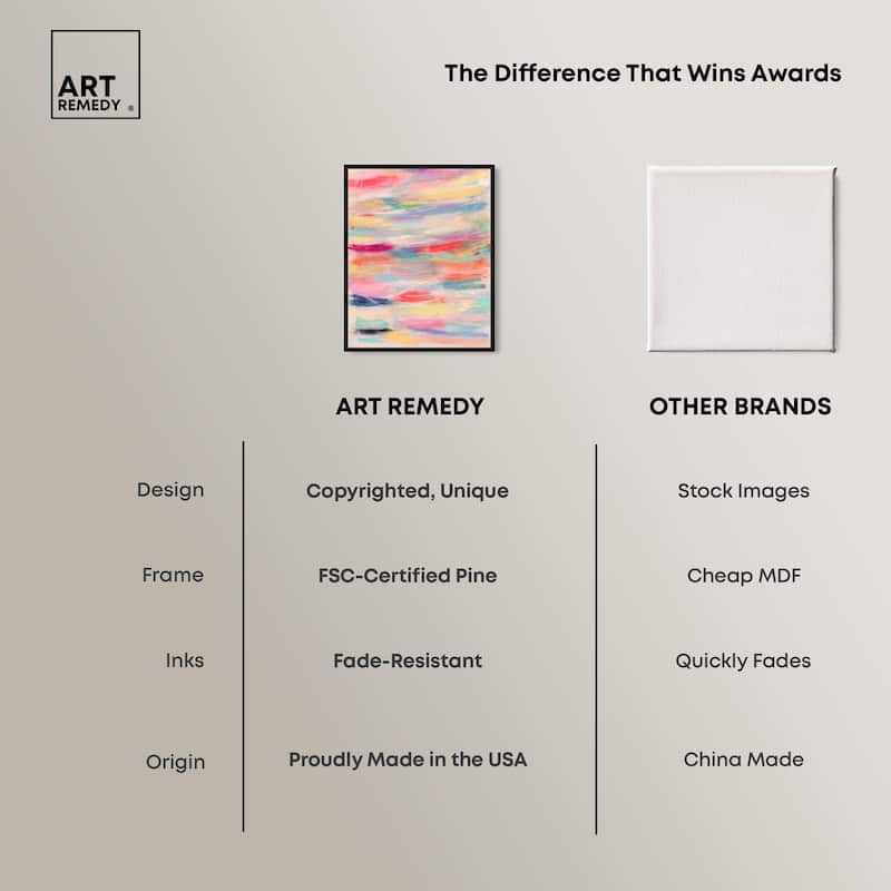 Color Play III Canvas by Art Remedy