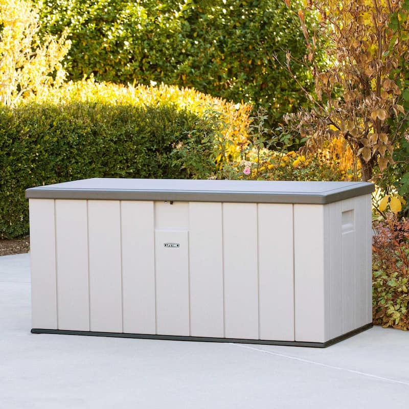 Lifetime Heavy-Duty Outdoor Storage Deck Box (150 Gallon)