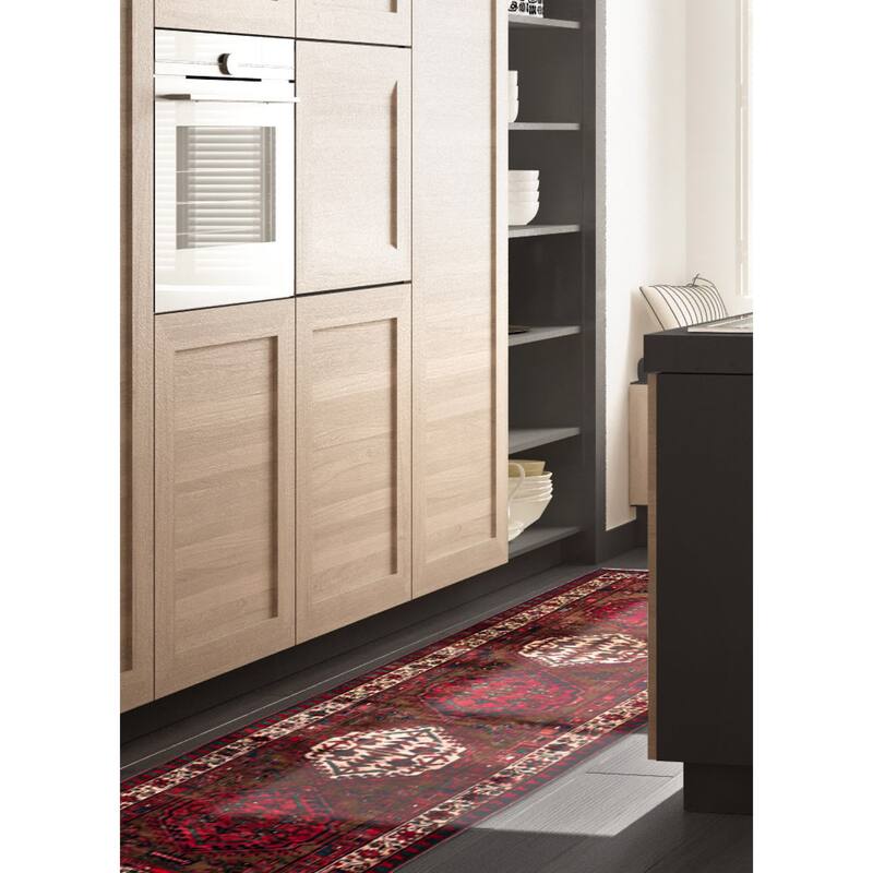 ECARPETGALLERY Hand-knotted Konya Anatolian Brown Wool Rug - 3'3 x 11'2