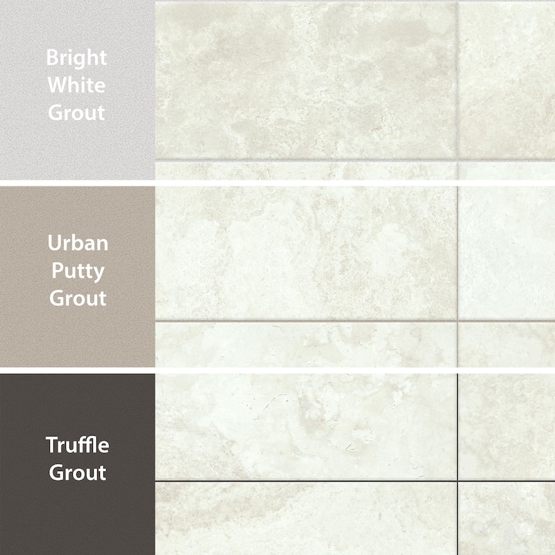 Merola Tile Echoes Light 11-3/4" x 23-1/2" Italian Porcelain Floor and Wall Tile