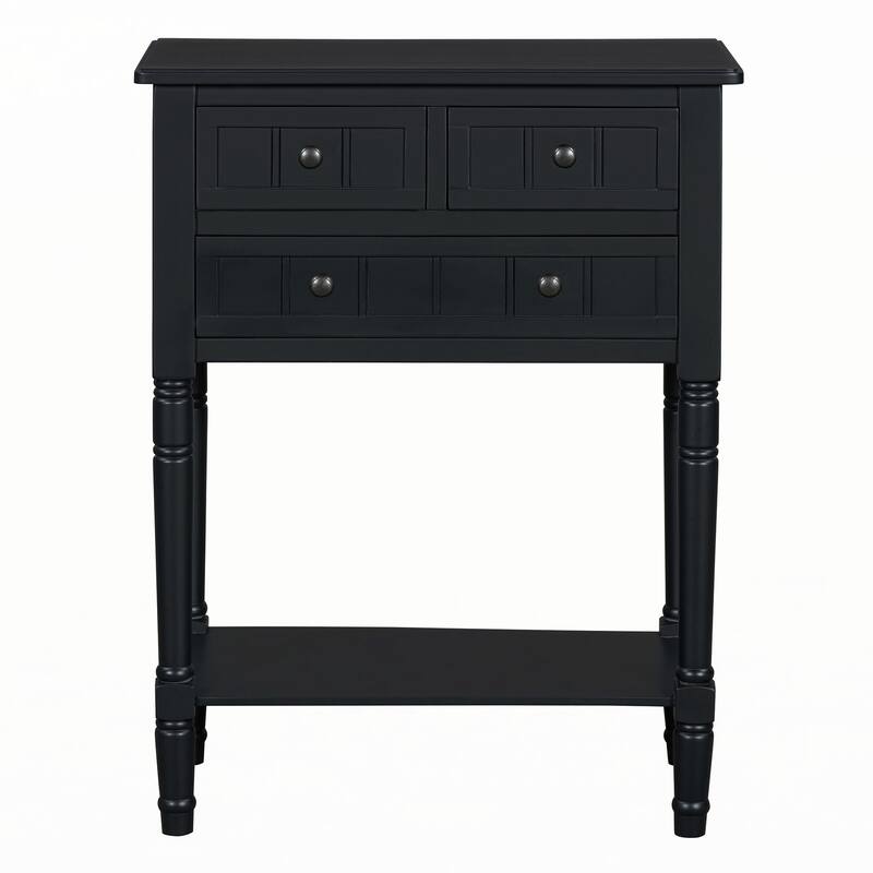Narrow Console Table(Black)