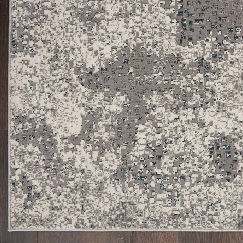 Michael Amini MA90 Uptown Abstract Area Rug