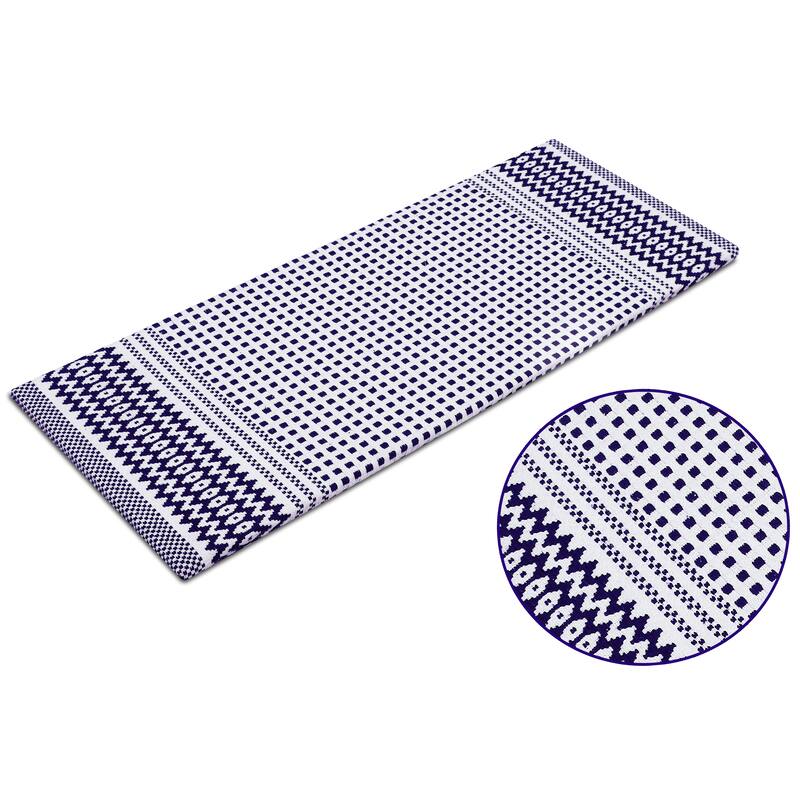 Kitchen Runner Rug/ Mat Cushioned Cotton Hand Woven Anti-Fatigue Mat Kitchen/Bathroom/Bed side 18x48'' - 18''x48''
