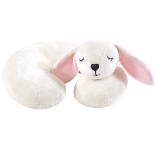 slide 1 of 1, Hudson Baby Infant and Toddler Girl Neck Pillow, Modern Bunny, One Size - Modern Bunny