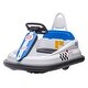 preview thumbnail 37 of 48, 6V Kids Ride on Electric Go Kart Bumper Car W/Parents Remote Control,Three Speed Adjustable,LED Lights,Horn,Bluetooth White