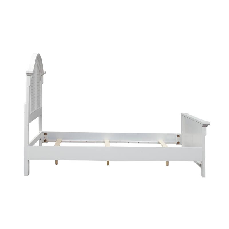 Summer House I Oyster White Poster Bed - King or Queen Option