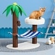 preview thumbnail 93 of 100, EROMMY Cat Tree – Multi-Level Cat Tower with Sisal Scratching Posts & Swing Ball, Modern Cat Furniture for Indoor Cats