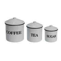 Buy White Kitchen Canisters Online at Overstock | Our Best ...