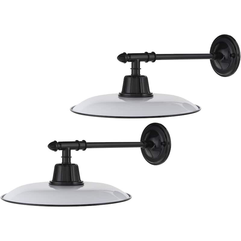 Livabliss Campo Rustic Wall Sconce Set of 2 - 11"L x 18"W x 11"H