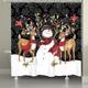 Christmas Shower Curtains
