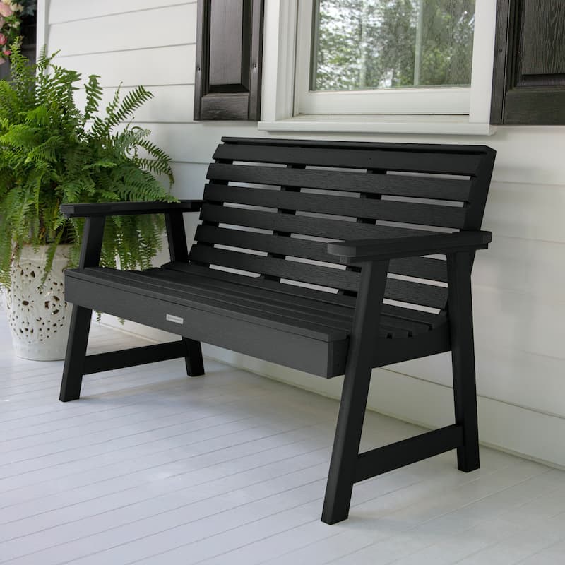 HIGHWOOD Weatherly Eco-Friendly 4-foot Garden Bench