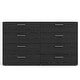 preview thumbnail 30 of 61, Porch & Den Angus Space-saving 8-Drawer Double Dresser