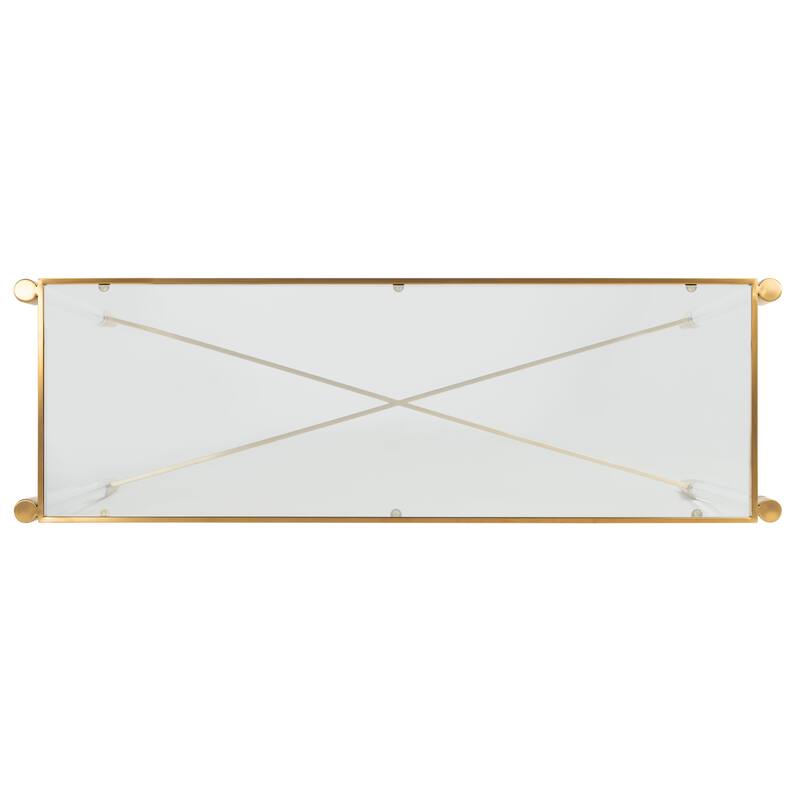 SAFAVIEH Couture Linka Acrylic Console Table - 50" W x 16" L x 30" H - 50Wx16Dx30H