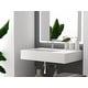 preview thumbnail 28 of 175, Juniper Stone Solid Surface Wall-mounted Vessel Sink
