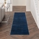 preview thumbnail 158 of 181, Nourison Essentials Solid Contemporary Indoor/Outdoor Area Rug 8' Runner - Midnight