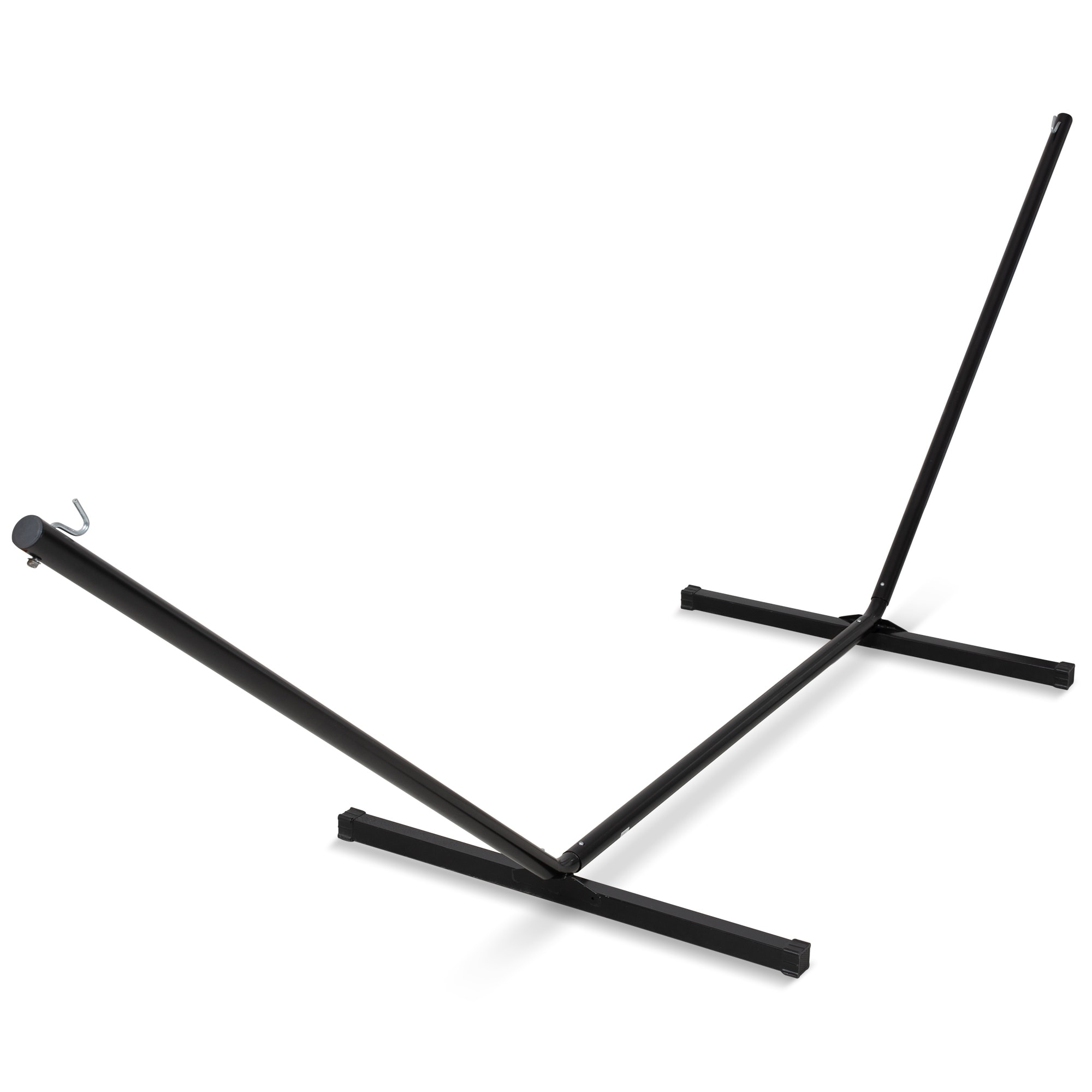 12 FT. Powder Coated Steel Standard Hammock Stand - 146.7*35.4*46.7 in