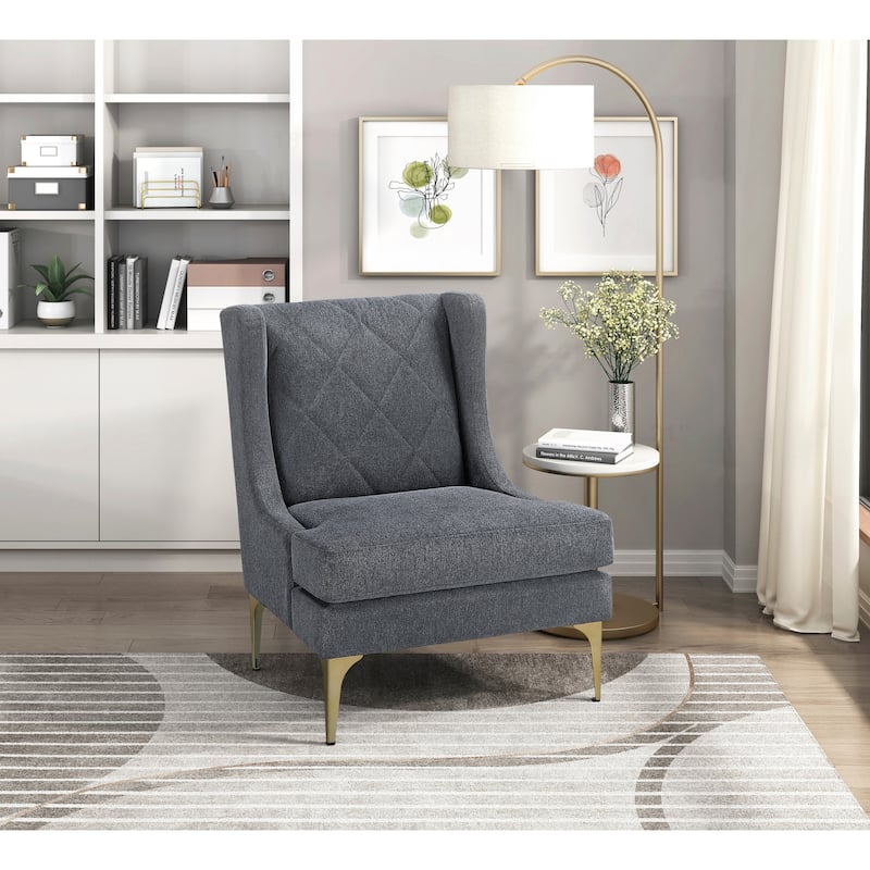Luxurious Wingback Accent Chair with Exceptional Comfort and Stylish Design